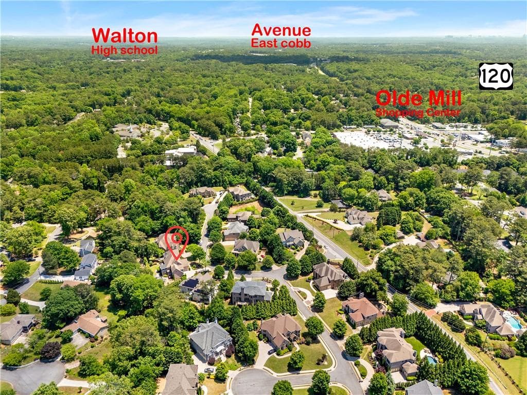 6 bedroom, 7 bathroom, 7,795 sq ft single family residence under contract at 1287 Adams Oaks Landing, Marietta, GA 30062 — photo 6
