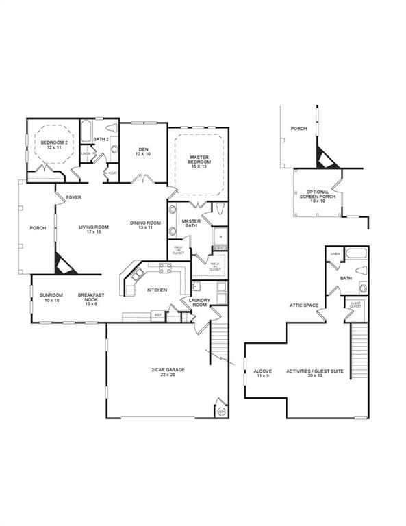 3 bedroom, 3 bathroom, 2,334 sq ft condominium for sale at 3725 Baguette Court 201, Cumming, GA 30028 — photo 2