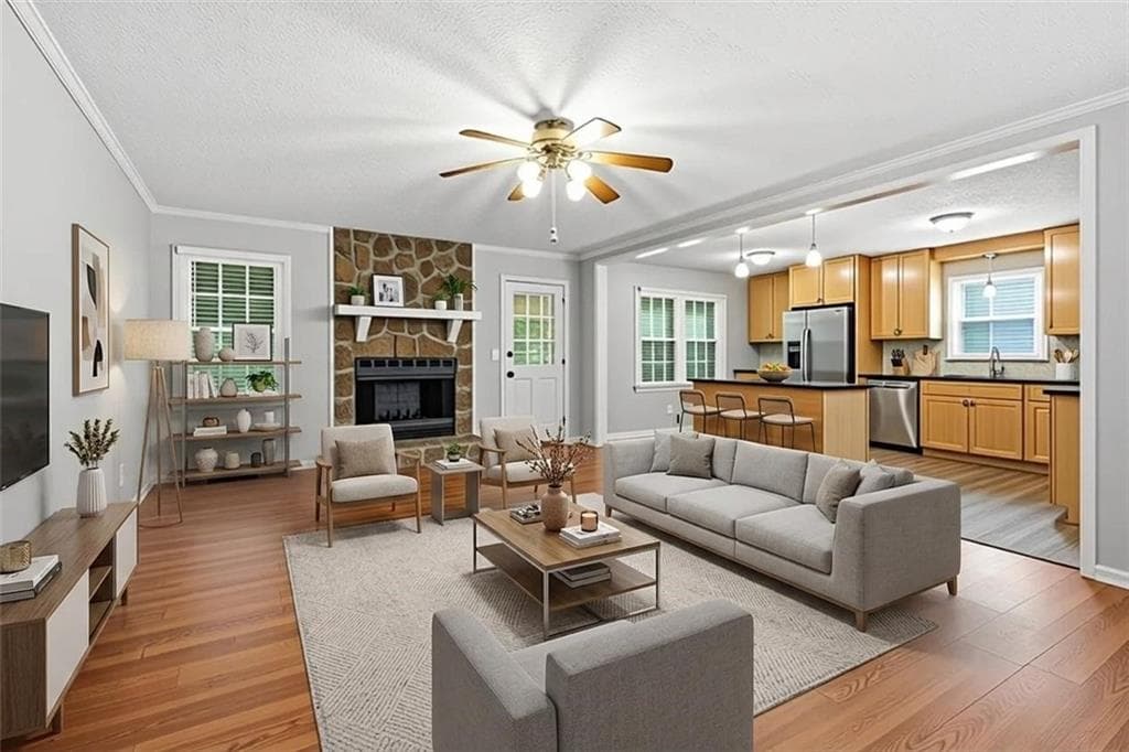 3 bedroom, 2 bathroom, 2,032 sq ft single family residence for sale at 106 Kimberly Road, Canton, GA 30115 — photo 4