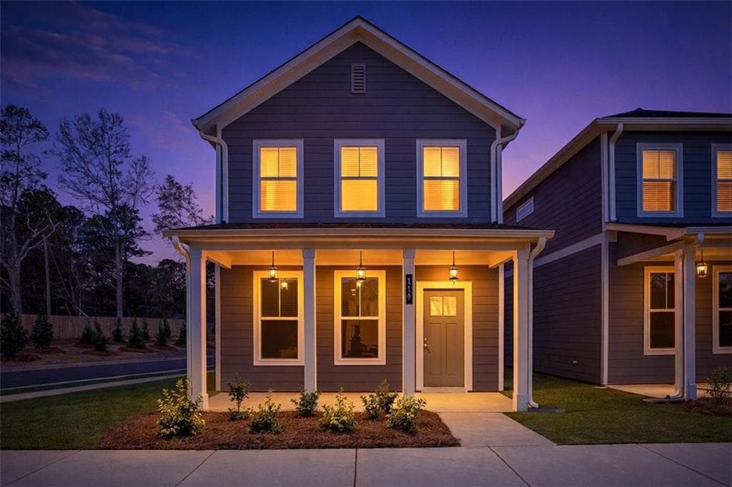 2 bedroom, 2 bathroom, 1,200 sq ft single family residence for sale at 110 Bartow Street, Fayetteville, GA 30214