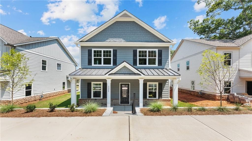 4 bedroom, 4 bathroom, 2,217 sq ft single family residence for sale at 5249 Gainesville Street, Flowery Branch, GA 30542