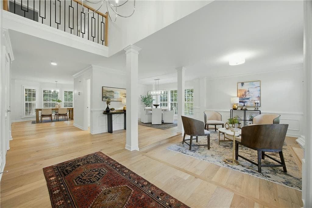 5 bedroom, 5 bathroom, 4,965 sq ft single family residence for rent at 1390 Tennis Court Place, Roswell, GA 30075 for $5,400 a month — photo 3