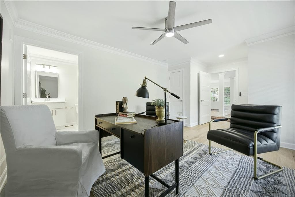 5 bedroom, 5 bathroom, 4,965 sq ft single family residence for rent at 1390 Tennis Court Place, Roswell, GA 30075 for $5,400 a month — photo 9