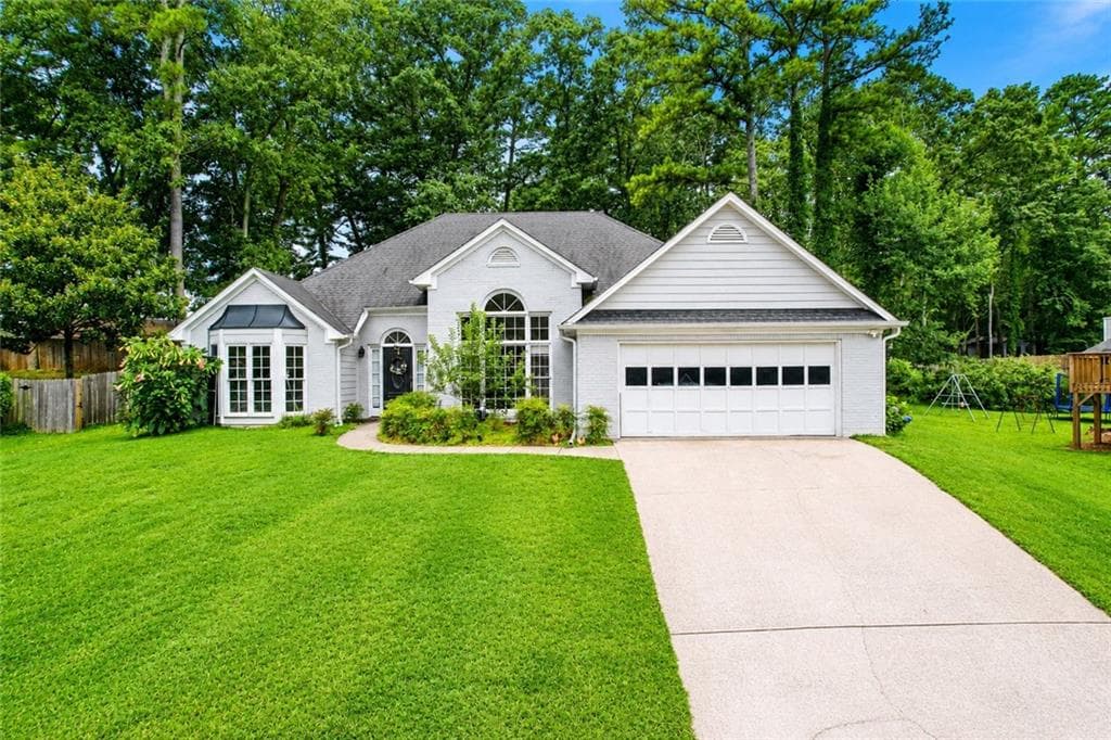 3 bedroom, 2 bathroom, 2,118 sq ft single family residence under contract at 1450 Stampmill Way, Lawrenceville, GA 30043