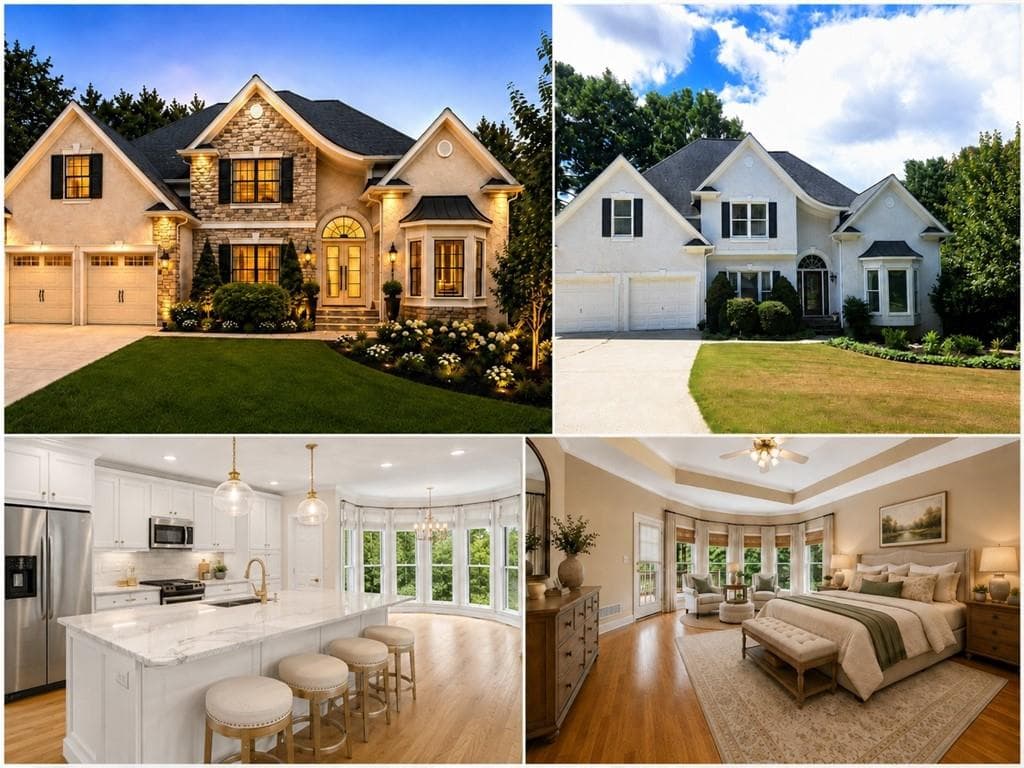 5 bedroom, 5 bathroom, 4,566 sq ft single family residence for sale at 421 Clubview Drive, Woodstock, GA 30189