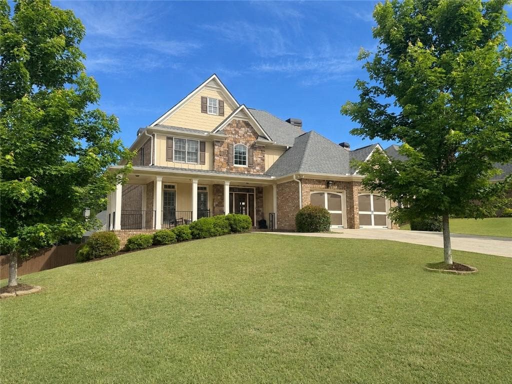 4 bedroom, 3 bathroom, 2,686 sq ft single family residence for sale at 4801 Saddle Creek Court, Acworth, GA 30101 — photo 1 of 44