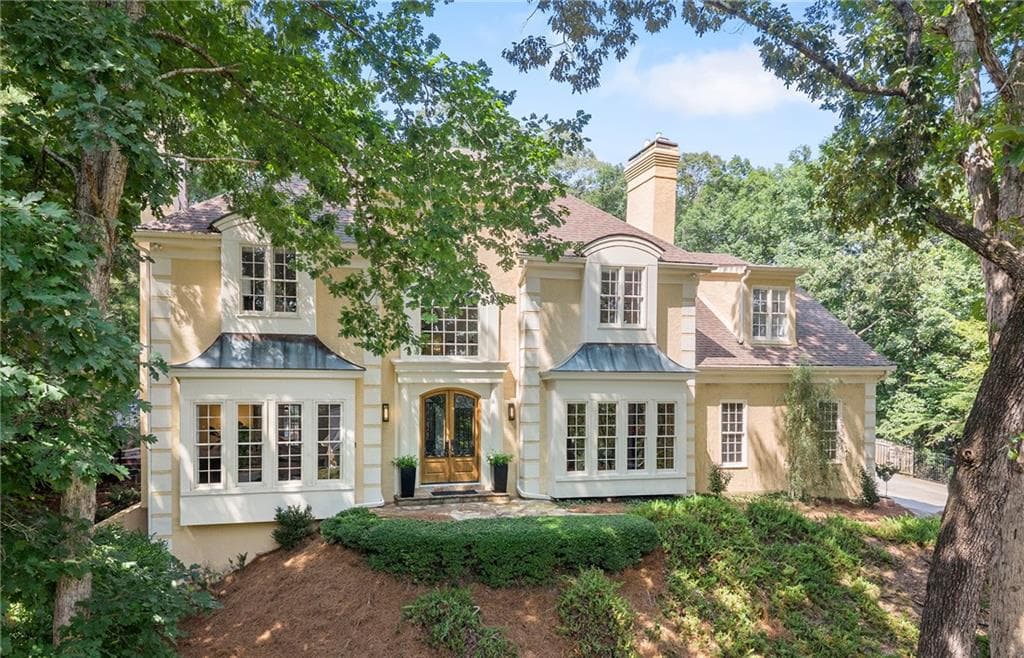 5 bedroom, 6 bathroom, 6,039 sq ft single family residence for sale at 7810 Landowne Drive, Sandy Springs, GA 30350