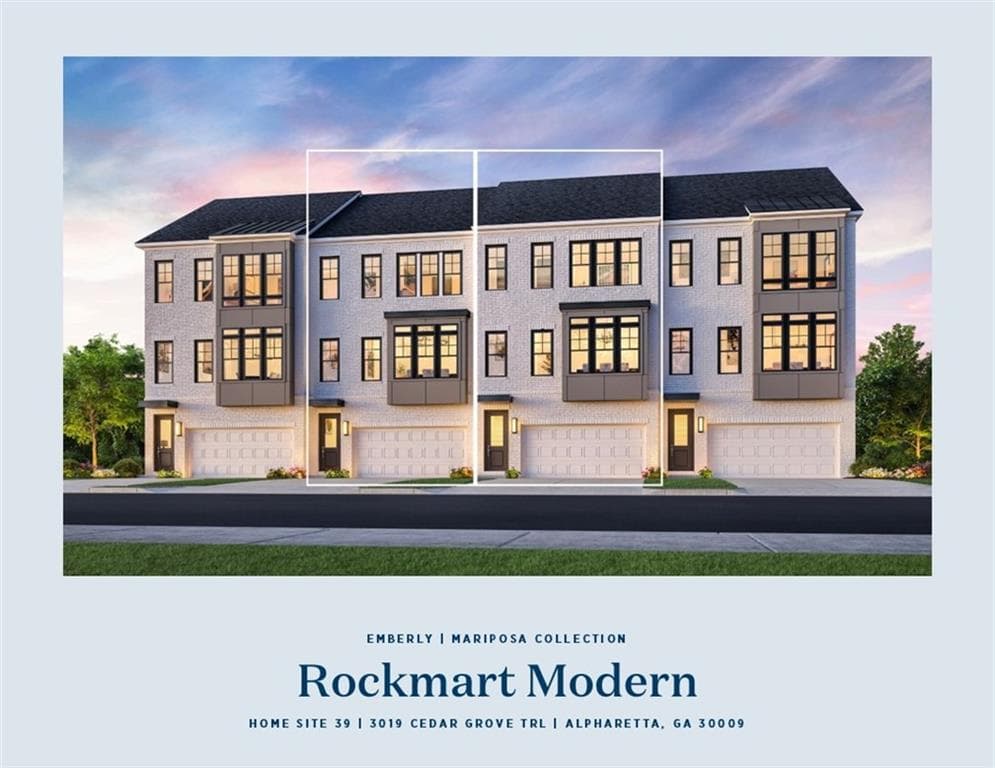 3 bedroom, 4 bathroom, 2,631 sq ft townhouse for sale at 3019 Cedar Grove Trail, Alpharetta, GA 30004