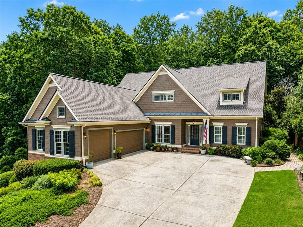 5 bedroom, 5 bathroom, 5,510 sq ft single family residence under contract at 308 Morning Dew Court, Canton, GA 30114