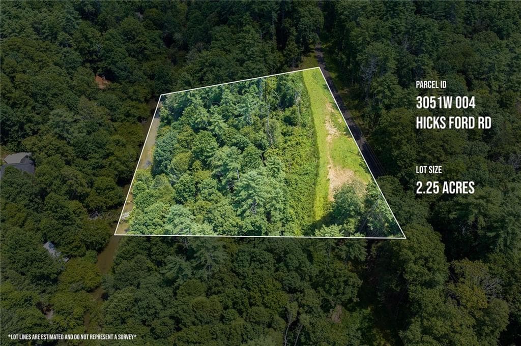 unimproved land for sale at 0 Hicks Ford Road, Ellijay, GA 30540