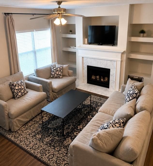 3 bedroom, 3 bathroom, 1,460 sq ft townhouse for rent at 4217 Legacy Square, Atlanta, GA 30349 for $1,850 a month — photo 8