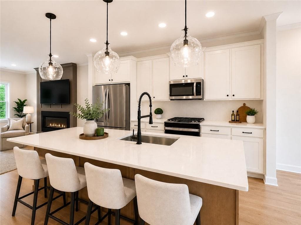 3 bedroom, 4 bathroom, 1,824 sq ft townhouse for sale at 1947 Deco Drive, Kennesaw, GA 30144