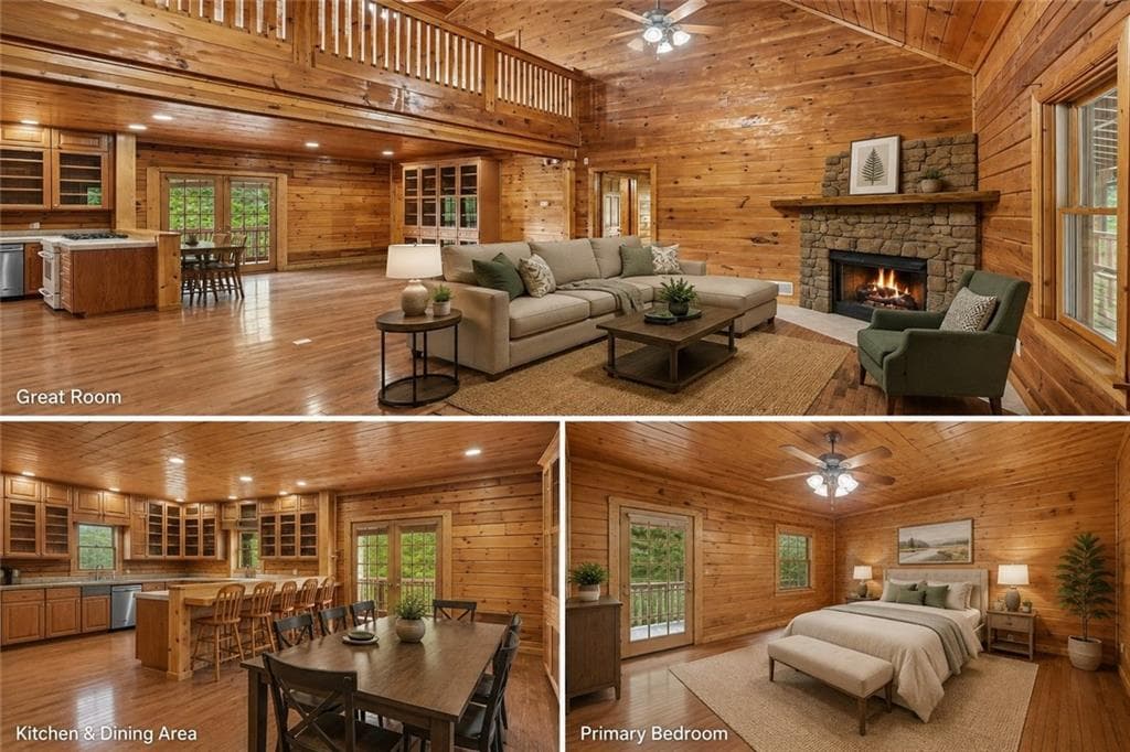 6 bedroom, 4 bathroom, 4,370 sq ft single family residence for sale at 1384 Crystal Lane, Ranger, GA 30734 — photo 2