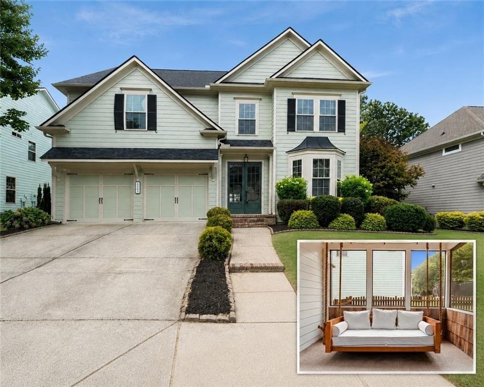 5 bedroom, 4 bathroom, 3,315 sq ft single family residence under contract at 6263 Cedar Spring Lane, Hoschton, GA 30548