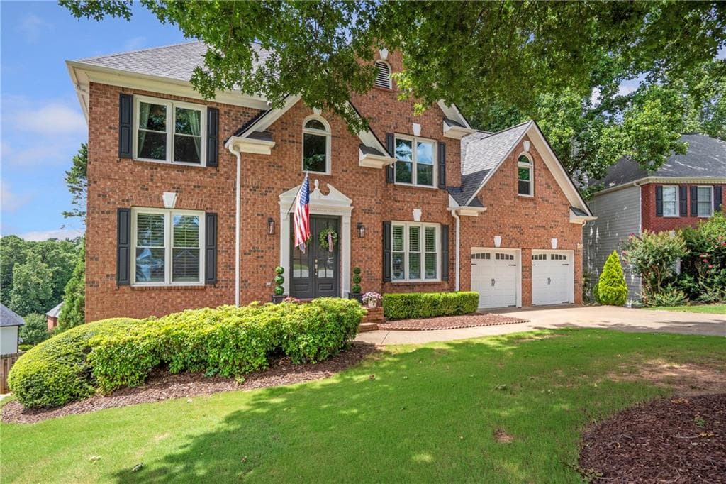 5 bedroom, 4 bathroom, 3,652 sq ft single family residence for sale at 1730 Bucks Club Drive, Alpharetta, GA 30005