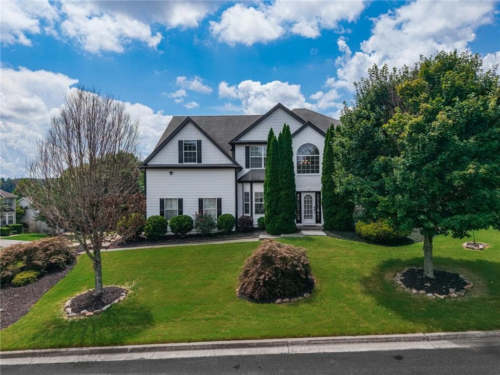 5 bedroom, 3 bathroom, 3,231 sq ft single family residence for sale at 201 Overlook Court, Canton, GA 30115 — photo 1 of 47
