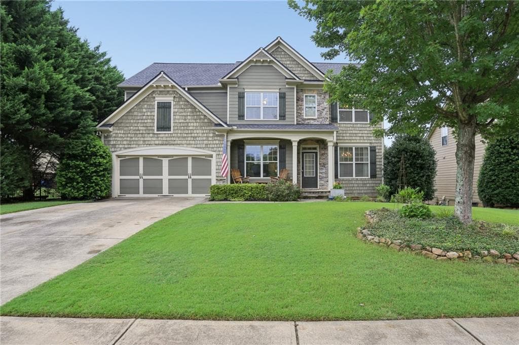 5 bedroom, 4 bathroom, 3,830 sq ft single family residence for sale at 5110 Chase Lane, Cumming, GA 30040