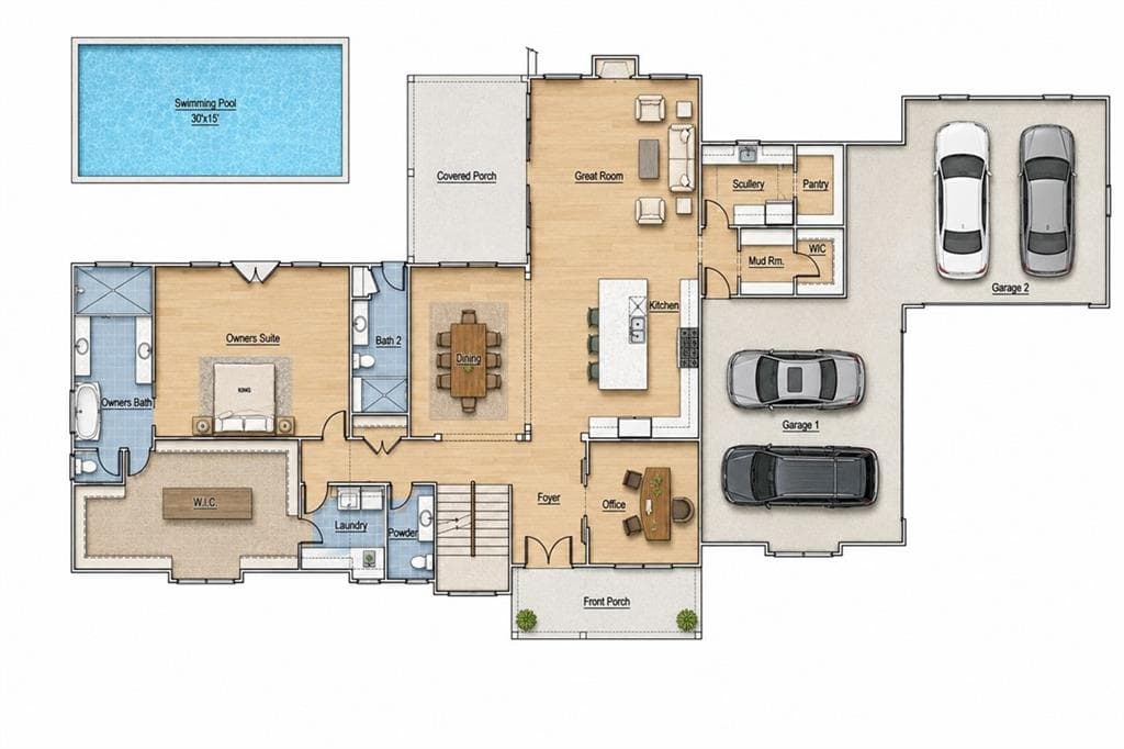 5 bedroom, 7 bathroom, 5,284 sq ft single family residence for sale at 5373 Northland Drive, Sandy Springs, GA 30342 — photo 2