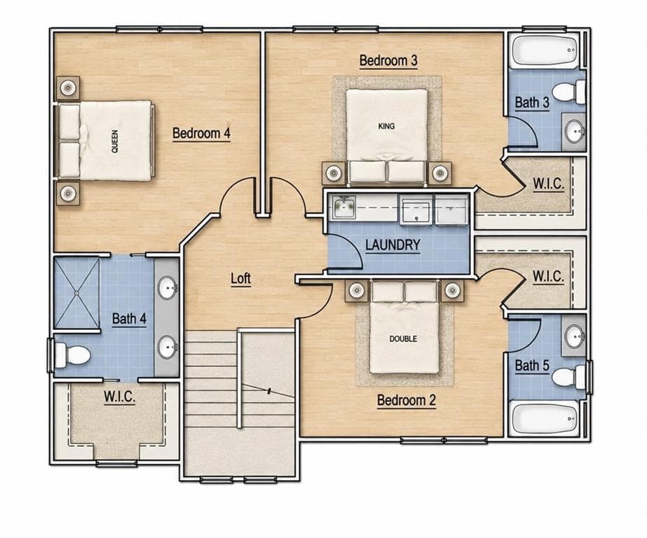 5 bedroom, 7 bathroom, 5,284 sq ft single family residence for sale at 5373 Northland Drive, Sandy Springs, GA 30342 — photo 3