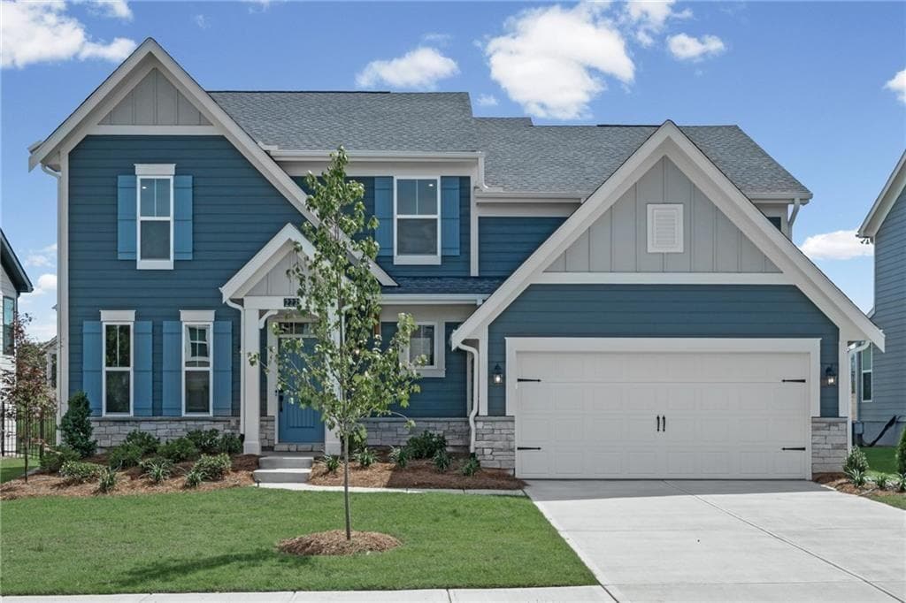4 bedroom, 3 bathroom, 1,975 sq ft single family residence sold at 222 Loon Lake Way, Hoschton, GA 30548