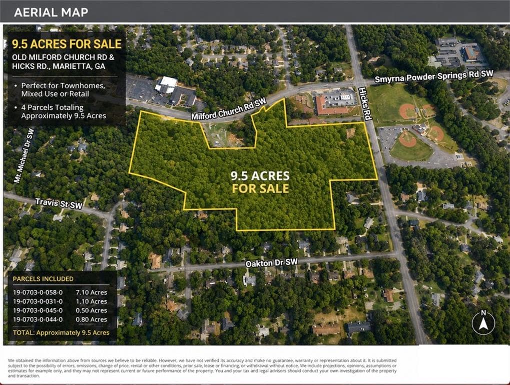 3 bedroom, 2 bathroom single family residence for sale at 959 Old Milford, Marietta, GA 30060