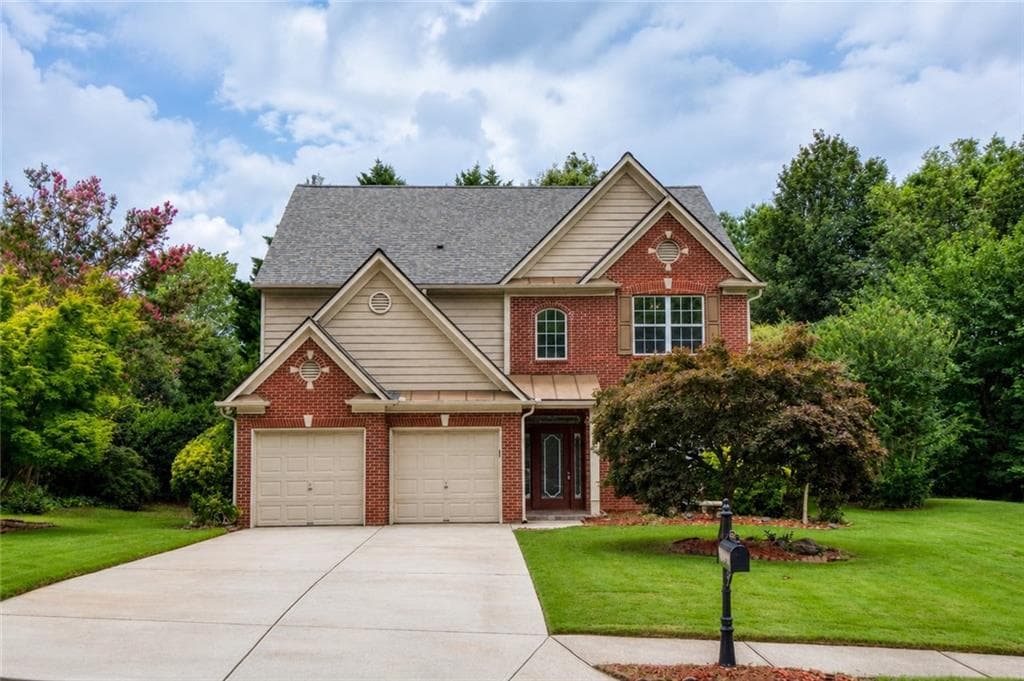 4 bedroom, 3 bathroom, 2,628 sq ft single family residence for sale at 3820 Devenwood Way, Buford, GA 30519 — photo 1 of 43