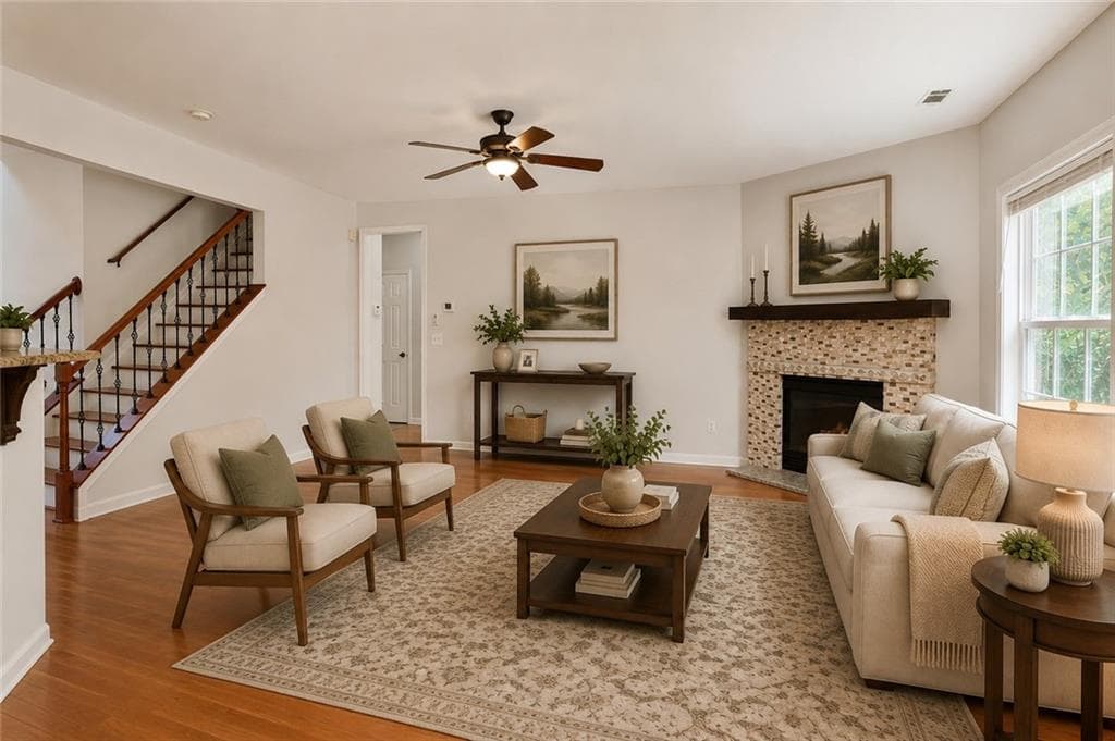 4 bedroom, 3 bathroom, 2,628 sq ft single family residence for sale at 3820 Devenwood Way, Buford, GA 30519 — photo 9