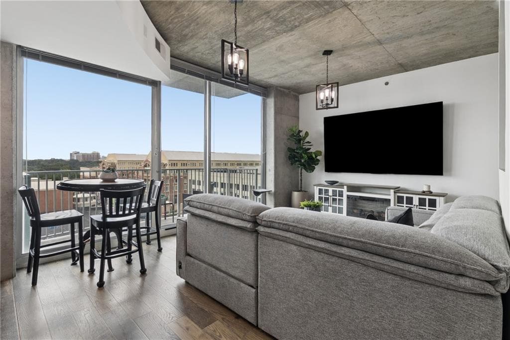 1 bedroom, 1 bathroom, 746 sq ft condominium for sale at 361 17th Street 704, Atlanta, GA 30363