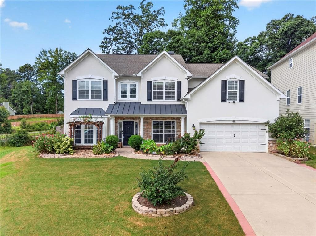 5 bedroom, 4 bathroom, 3,893 sq ft single family residence for sale at 2828 Autumn Ridge Lane, Lawrenceville, GA 30044 — photo 1 of 70