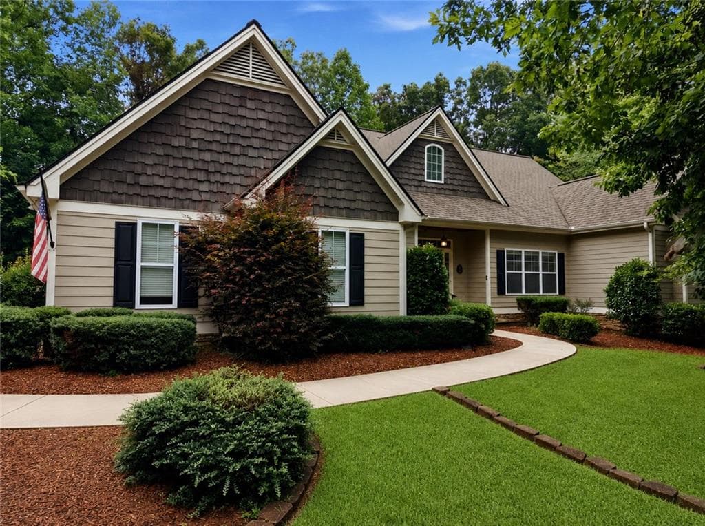 4 bedroom, 3 bathroom, 2,690 sq ft single family residence for sale at 128 Fern Park Drive, Dawsonville, GA 30534 — photo 1 of 54