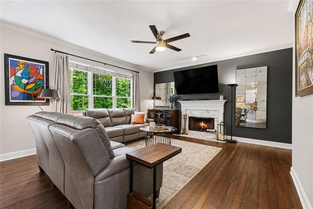 6 bedroom, 4 bathroom, 4,068 sq ft single family residence under contract at 3240 Warren Creek Drive, Powder Springs, GA 30127 — photo 6