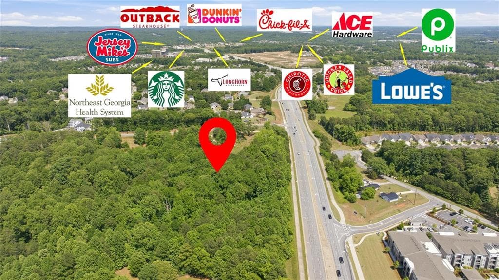 8 bedroom, 7 bathroom unimproved land for sale at 1661 Friendship Road, Hoschton, GA 30548