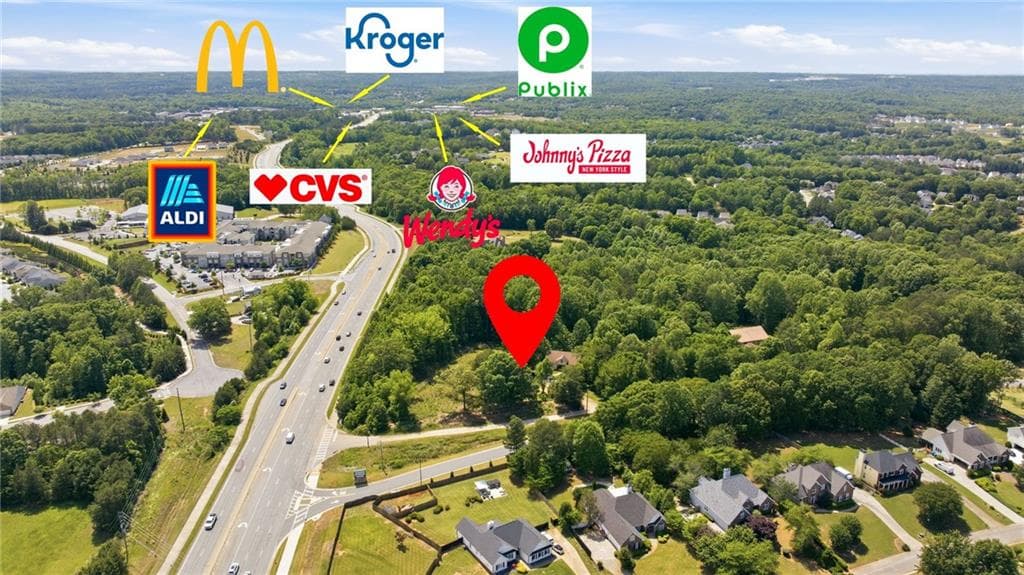 8 bedroom, 7 bathroom unimproved land for sale at 1661 Friendship Road, Hoschton, GA 30548 — photo 2