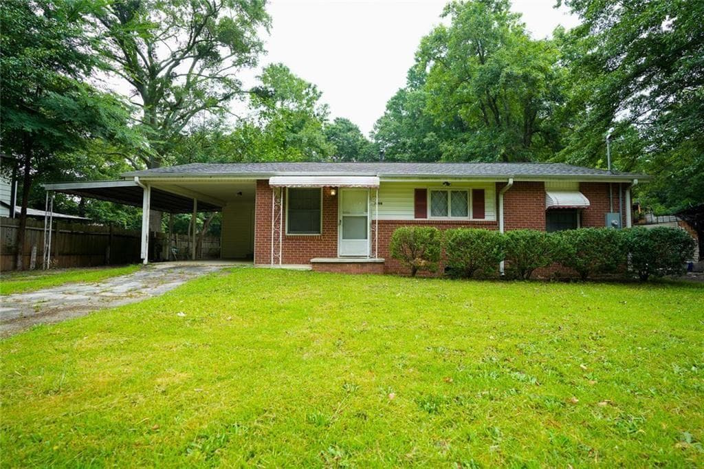 3 bedroom, 1 bathroom, 962 sq ft single family residence for sale at 7598 Connell Drive, Jonesboro, GA 30236