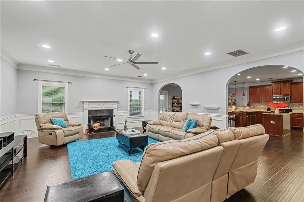 6 bedroom, 5 bathroom, 6,159 sq ft single family residence for sale at 3808 Gage Court, Douglasville, GA 30135 — photo 2