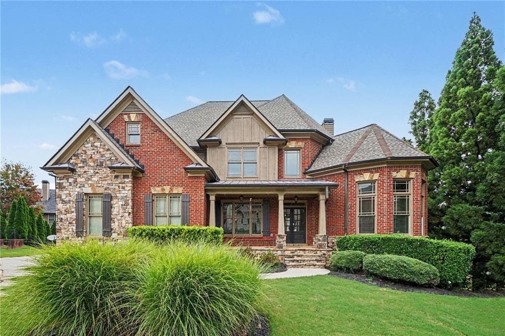 6 bedroom, 5 bathroom, 5,705 sq ft single family residence for sale at 2435 Retreat Point Parkway, Hoschton, GA 30548 — photo 1 of 54