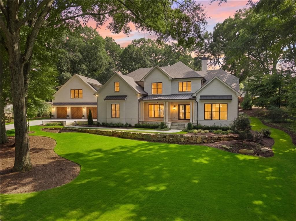 6 bedroom, 7 bathroom, 6,463 sq ft single family residence under contract at 202 Kenneth Drive, Alpharetta, GA 30009