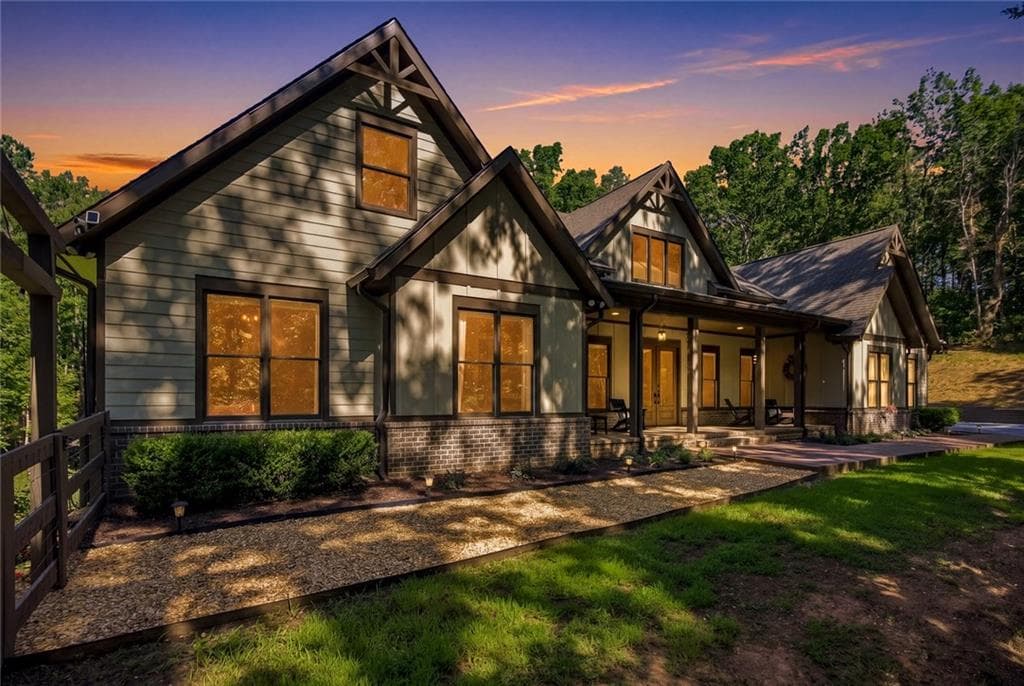 6 bedroom, 5 bathroom, 3,716 sq ft single family residence for sale at 221 Brookhollow Road, Ball Ground, GA 30107