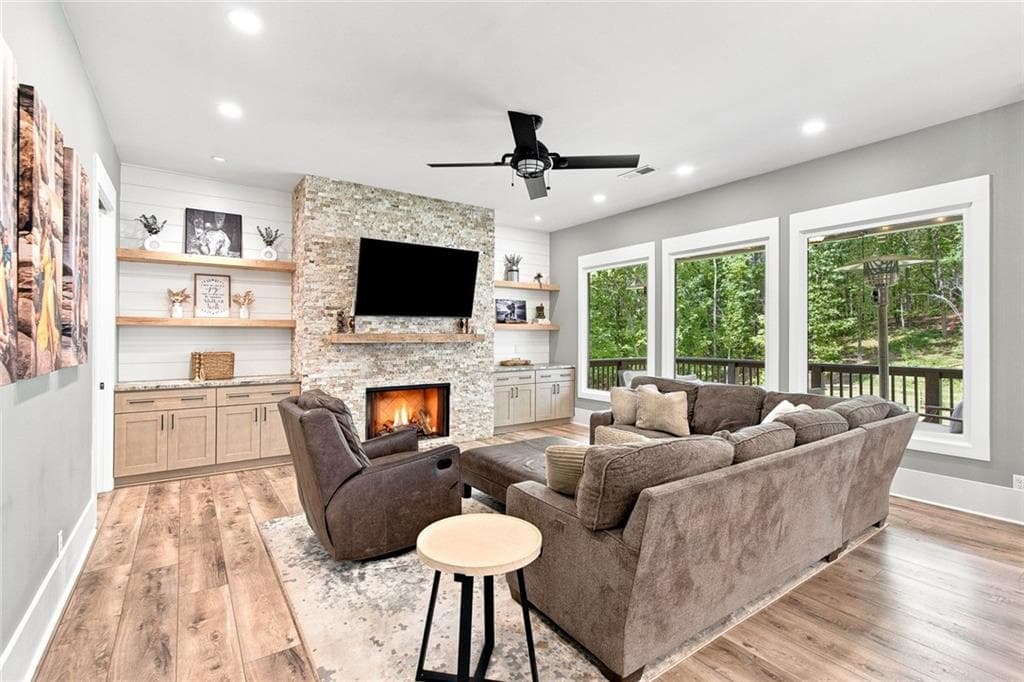 6 bedroom, 5 bathroom, 3,716 sq ft single family residence for sale at 221 Brookhollow Road, Ball Ground, GA 30107 — photo 3