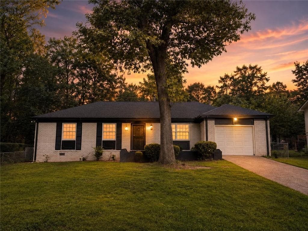 3 bedroom, 2 bathroom, 1,329 sq ft single family residence under contract at 6451 Valley Dale Drive 2, Riverdale, GA 30274
