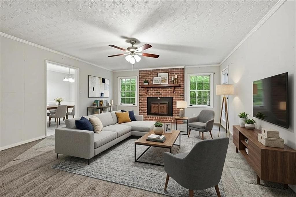 3 bedroom, 2 bathroom, 1,698 sq ft single family residence for sale at 328 Fayette Villa Court, Fayetteville, GA 30214 — photo 4