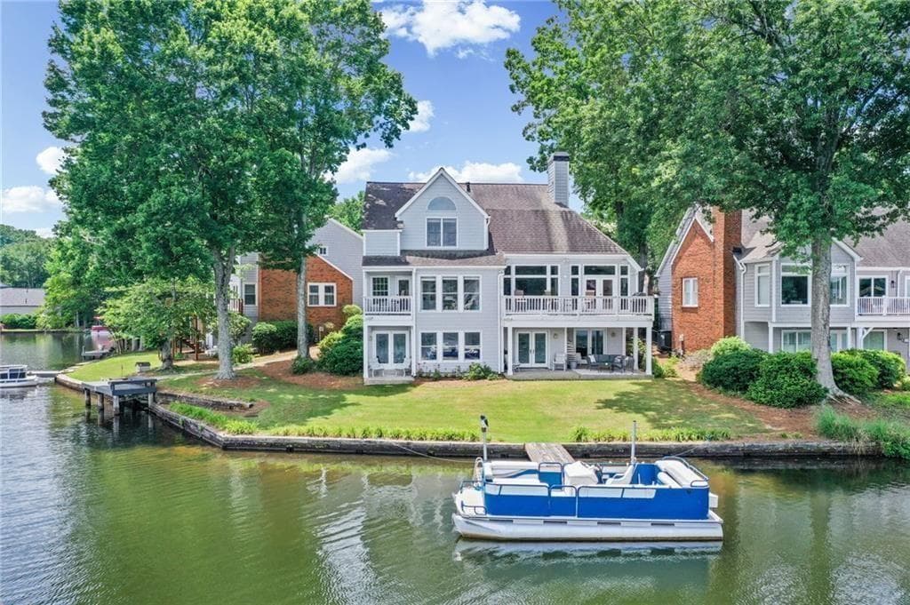 3 bedroom, 4 bathroom, 4,020 sq ft single family residence for sale at 6425 Spinnaker Lane, Alpharetta, GA 30005
