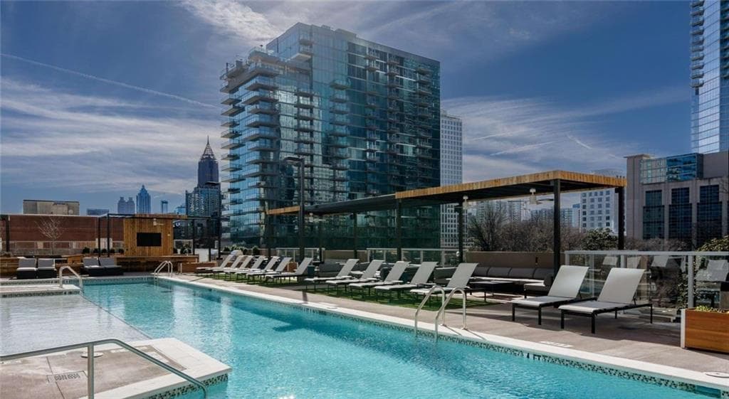 2 bedroom, 2 bathroom, 1,175 sq ft apartment for rent at 205 12th Street Cedar, Atlanta, GA 30309 for $3,981 a month — photo 2