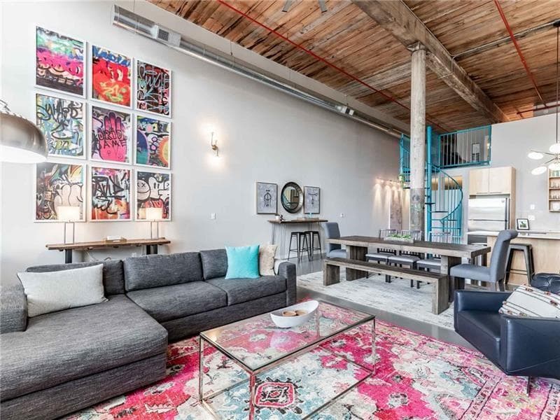 2 bedroom, 2 bathroom, 1,858 sq ft condominium for rent at 170 Boulevard E-213, Atlanta, GA 30312 for $5,000 a month — photo 2