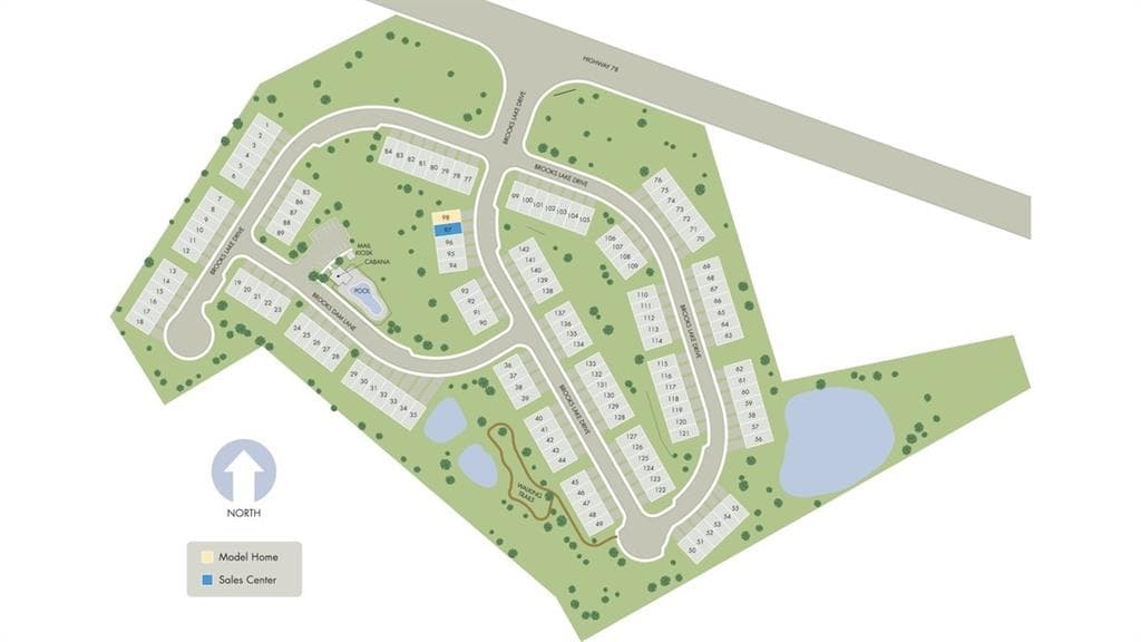 3 bedroom, 3 bathroom, 1,597 sq ft townhouse under contract at 3384 Brooks Lake Drive, Loganville, GA 30052 — photo 3