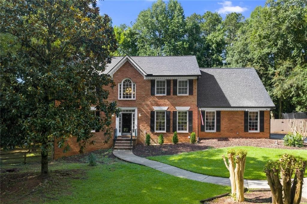 6 bedroom, 4 bathroom, 3,275 sq ft single family residence for sale at 10560 Haynes Bridge Road, Alpharetta, GA 30022