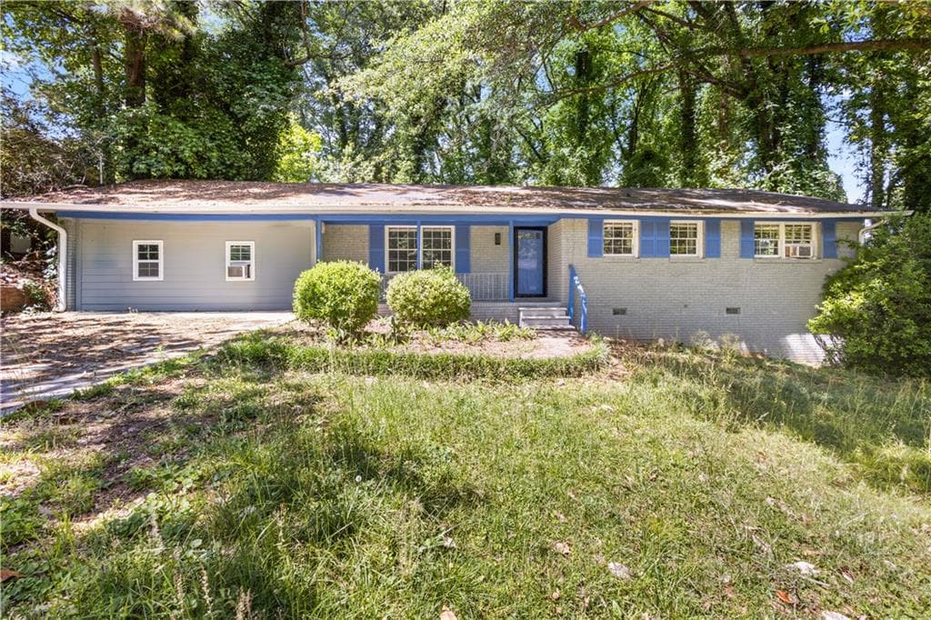 4 bedroom, 2 bathroom, 1,422 sq ft single family residence for sale at 4176 Indian Forest Road, Stone Mountain, GA 30083