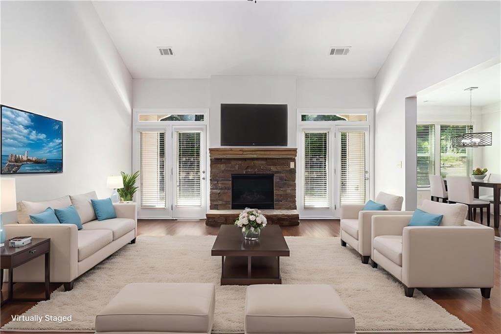 5 bedroom, 4 bathroom, 3,430 sq ft single family residence for sale at 2200 Spring Sound Lane, Buford, GA 30519 — photo 2