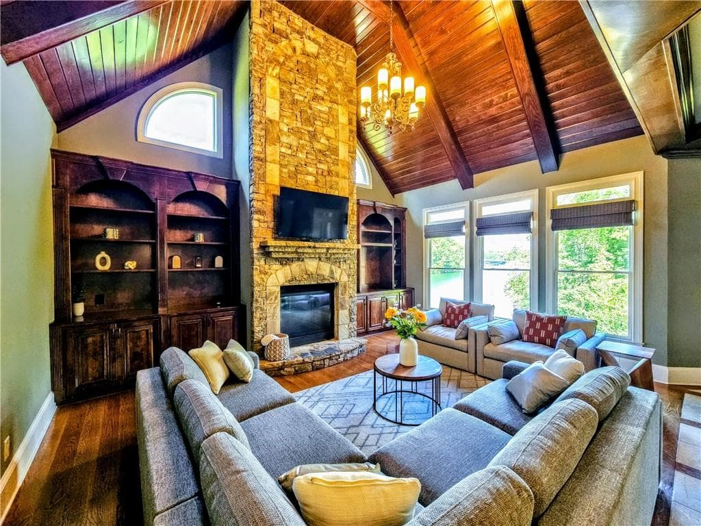 6 bedroom, 6 bathroom, 5,728 sq ft single family residence for sale at 2255 Boy Scout Camp Road, Gainesville, GA 30501 — photo 10