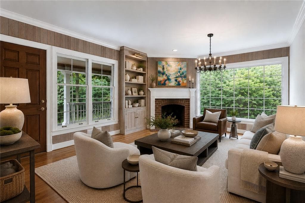 5 bedroom, 5 bathroom, 5,757 sq ft single family residence for sale at 1037 Davis Drive, Sandy Springs, GA 30327 — photo 3